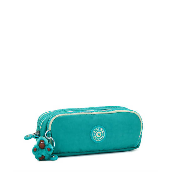 Kipling Gitroy Pencil Case Bags Turquoise Sea | AU 1624SG